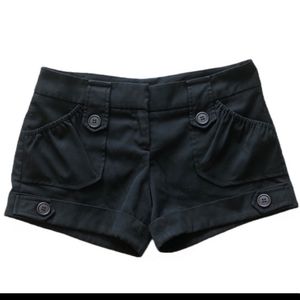 Fleurish Black Shorts